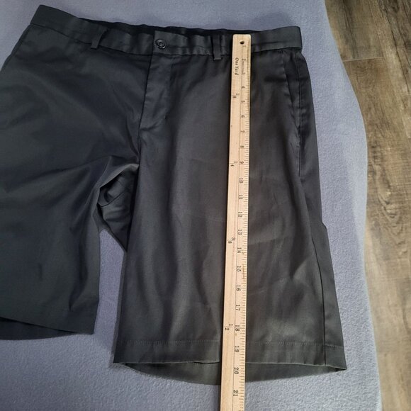 NIKE Men's SZ 34 Black Golf Flat Front Performance Shorts Athleisure 833222-010 - Picture 10 of 10